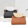 Modern Tissue Box Holder PU Leather Organiser Home Coffee Table Desktop Simple Napkin Holders Tabletop(Black) view 2