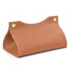 Modern Tissue Box Holder PU Leather Organiser Home Coffee Table Desktop Simple Napkin Holders Tabletop(Multi-colored) view 1