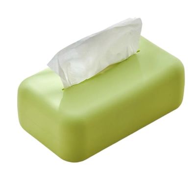 Modern Paper Towel Holder Reusable Wet Towel Holder Kitchen Paper Holder Tabletop(Green)