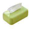 Modern Paper Towel Holder Reusable Wet Towel Holder Kitchen Paper Holder Tabletop(Green) view 1
