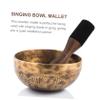 LIOOBO Singing Bowl Mallet Bowl Stick Wooden Handle for Yoga and Meditation Health and Relaxation Accessory view 3