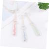 NIYANGLE 3pcs Cartoon Children's Toothbrush Set Soft Bristle Wheat Straw Material Kid-Friendly Oral Care for Boys and Girls view 3