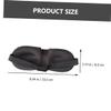 VALICLUD 5pcs Eye Mask Masks for Travel and Home Use Breathable Light-Blocking Eye Patches for Comfortable Sleep for Men and Women view 3