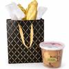 Benne Wafers Gift with Gold Box, Premium Cookie with Ribbon, Holiday Cookie Gift view 4