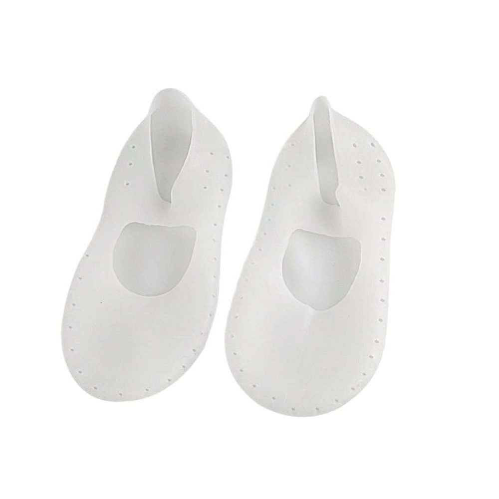 FRCOLOR Womens Invisible Short Socks, S Size, Sebs White 1 Pair