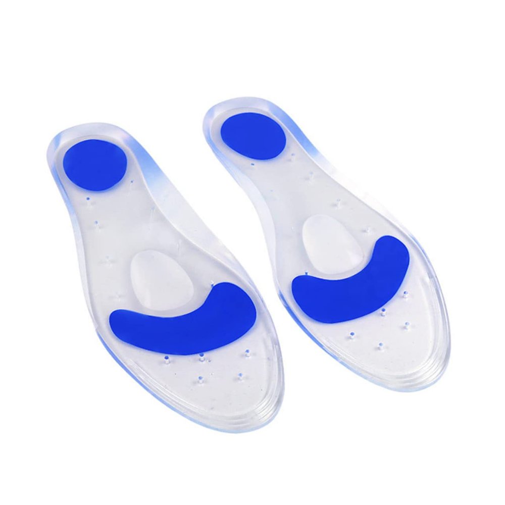 Silicone Arch Insoles 1 Pair XL 43-44 Shock Absorbing Sports
