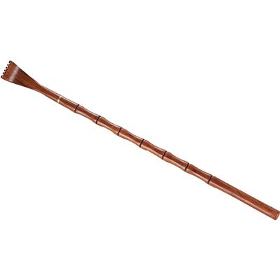 Long-Handled Portable Back Scratcher, Back Massager Tool for The Elderly, Rosewood Itching Artifact, (A,1pcs)
