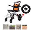 12 Inch Wheelchair Rear Wheel Assembly, 12 1/2 X 2 1/4 Inch Manual Wheelchair Solid PU Tire Rear Wheel, Transport Chair Parts view 3