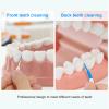 ACSKD 444PCS Dental Picks for Teeth Cleaning Health,Dual-Use Toothpicks and Angled Disposable Interdental Brushes, Blue view 3