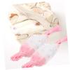 BEBEMOKO 500pcs Pink Lace Wrapping Paper Cellophane Paper for Candy Making Diy Projects view 3