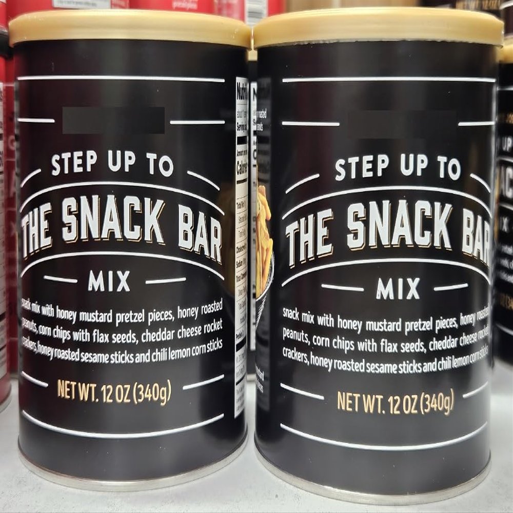 Trader Joe Step Up to The Snack Bar Mix 12oz 340g (Two Cans)