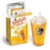 J WAY Instant Boba Bubble Pearl Mango Juice Drinks Kit with Authentic Crystal Tapioca Boba, Ready in Under One Minute, Paper Straws Included, 3 Servings view 1