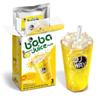 J WAY Instant Boba Bubble Pearl Pineapple Juice Drinks Kit with Authentic Crystal Tapioca Boba, Ready in Under One Minute, Paper Straws Included, 3 Servings view 1