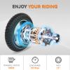 GYMROLLS Electric Wheelchairs for Adults Lightweight Foldable,20 Miles Motorized Wheelchairs,Foldable Power Wheelchair,Orange,500W Motor view 3
