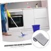 PartyKindom 10pcs Mop Replacement Pads Microfiber Cleaning Cloths for Easy Hardwood Tile Marble Efficient Absorbency view 4