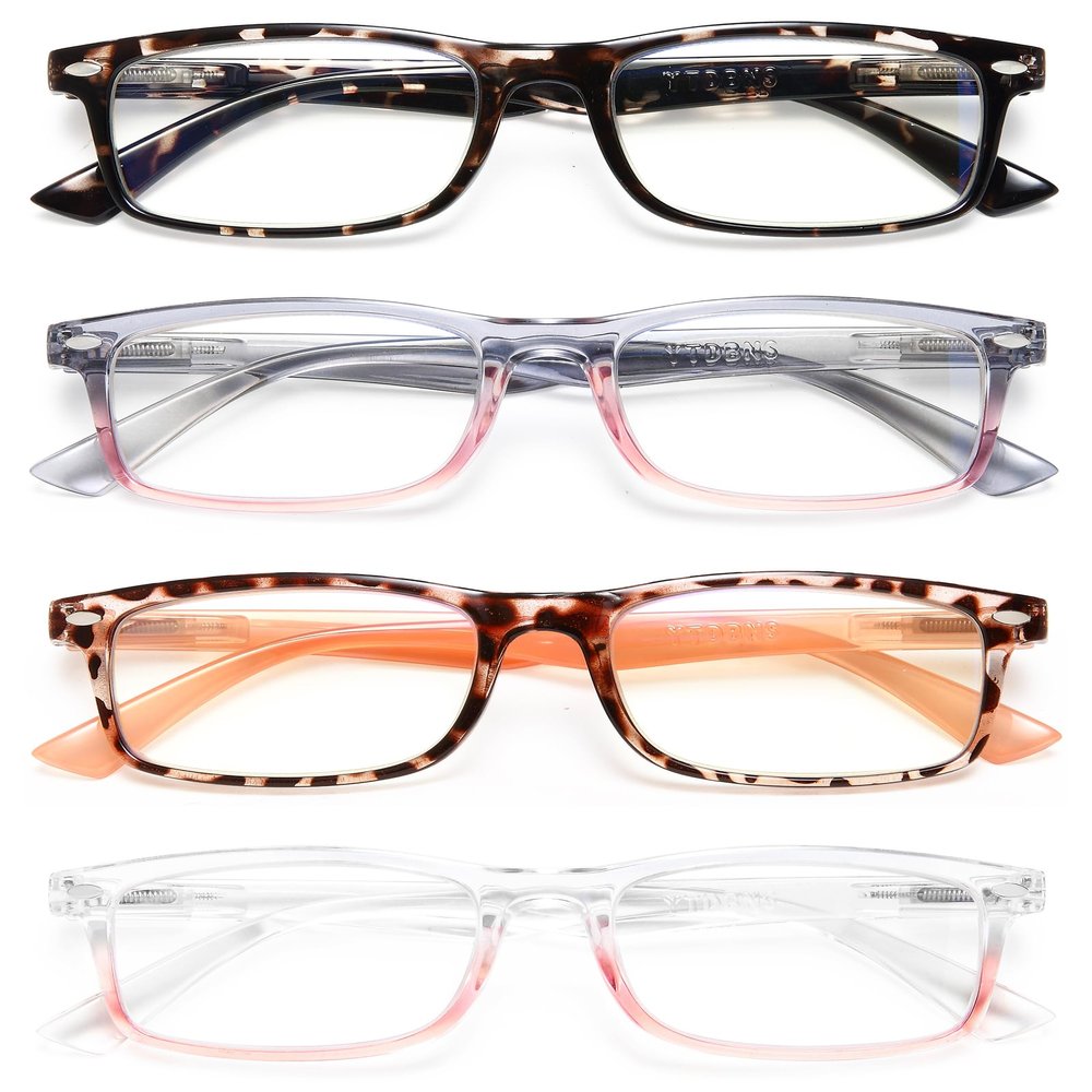 YTDBNS 1.75 Reading Glasses for Women, Eye glasses, Blue Light Readers for Women, Cheaters