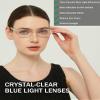 YTDBNS 1.75 Reading Glasses for Women, Eye glasses, Blue Light Readers for Women, Cheaters view 3