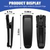 1 Pack Belt Clip for Diabetes Pump Accessories, Compatible with MiniMed Medtronic 670G 770G 780G 630G 640G Insulin Pumps (Black) view 2