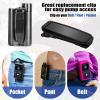 1 Pack Belt Clip for Diabetes Pump Accessories, Compatible with MiniMed Medtronic 670G 770G 780G 630G 640G Insulin Pumps (Black) view 4