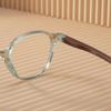 2SeeLife Small Round Reading Glasses for Men & Women Narrow-Medium Fit, Sturdy Frame, Spring Hinges, Premium Retro Readers, Aqua Blue, +3.00 view 4