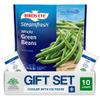Salutem Vita Premium Selects Frozen Whole Green Beans, 10.8 oz, Gift Set Pack of 10 view 1