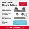 Tyroler Magnetic Window Cleaner Tool | The Silicone Glider R-4 AFC Fits Windows 0.4"-1.8" Thick | Double Sided Outside Window Cleaner Tool | Adjustable Control view 4
