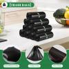 1000 Counts 4 Gallon Trash Bag Drawstring Small Trash Bags, Thick Pre-separated Garbage Bags, Trash Bin Liners, Suitable for bathroom, kitchen, bedroom, office (Black) view 3