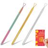 JIYIN 3 Pcs Lottery Ticket Scratcher Tool, Metal Scratch Off Tool, Lottery Scratcher Tool, Lotto Scratcher Label Scraper, Multi-Use Scraping Tool for Flawless Reveals Pin Numbers on Present Cards view 1