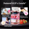 2 Pack GLP-1 Supplement for Women & Men, Sugar Free Gummies GLP 1 Probiotic Akkermansia Muciniphila w. Berberine Ceylon Cinnamon Fiber Support GLP1 Levels for Metabolism Digestive & Gut Health view 3