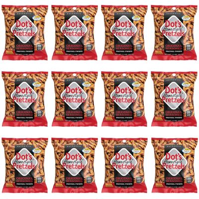 Dot's Homestyle Pretzels, Pretzel Twists Original Seasoned, 1.5 Ounce