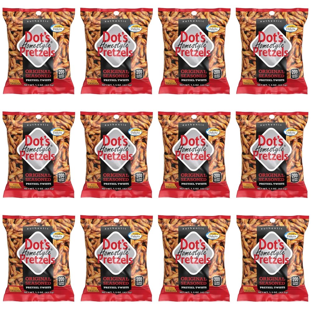 Dot's Homestyle Pretzels, Pretzel Twists Original Seasoned, 1.5 Ounce