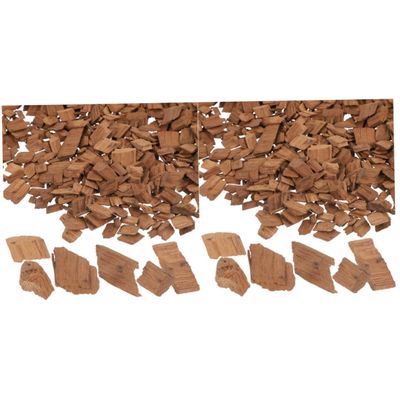 SECFOU 2packs Red Wine Medium Chips for Home Brewing French Oak to Flavor and Wine Making for Aging and Brewing