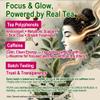 FIGAA Premium Concentrated Instant Tea Gift Set, 4 Flavors, Hot or Iced Tea Mix PowderUnsweetened, No Additives, 100% Natural Pure Leaf Extract (Black/Green/Jasmine/Pu-erh) For Energy & Focus, Brain Health, Skin, Immunity, Promote Metabolism. 200-40 view 3