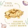 Thai Garlic Flakes Dried Dehydrated Garlic Slice Chips for Stir Fry, Soup, Curry & Thai Cooking (150grams,5.29 oz) view 4