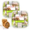 Aussie's Bites 27 oz (2 Pack) Made with Rolled Oats, Dried Apricots, Raisins, Flax & Sunflower Seeds, Coconut & Honey Individually Wrapped Bites. Custom Bundled by MOOCHI