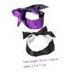 BEBEMOKO 2pcs Elegant Satin Eye Mask Sleep Mask for Women Boys and Girls Travel Hotel Adjustable Design Comfortable Portable view 2