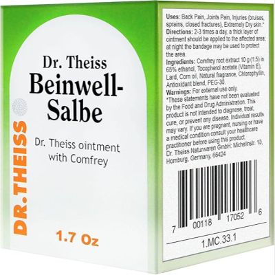 50g/1.7oz Dr. Theiss Beinwell Salbe Ointment with Comfrey