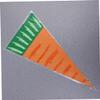 Ipetboom 150pcs Carrot Cone Shaped Treat Bags Plastic Candy Packaging for Parties for Cookies and Snacks Cute Design for Boys and Girls Treats Food- view 4