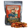 Snaccidental Outlaw Gourmet Trail Mix - Inked Father Spicy Snack Blend for Men, Hot Tattoo Dad Gifts, Sriracha Peanuts, Guacamole Bites view 1