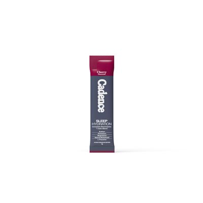 Cadence Sachets Recover Cherry - Carton (5g x 30) Science-Backed Hydration & Sleep Blend | Zero Caffeine | Melatonin Free | Vegan, Keto & Paleo Friendly | Sodium, Potassium & Magnesium for Recovery