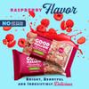 GoodMallow Vegan Rice Crispy Treats Individually Wrapped Box of 8 , Kosher Vegan Snacks, Gluten Free Dairy Free Snacks for Kids & Adults - Healthy Sweets Made with Gourmet Marshmallows, Made in USA (Raspberry) view 4
