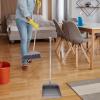 1Set Long Handle Broom and Dustpan for Home Durable and Cleaning Tools Ergonomic Design for Effortless Use Kitchens and Offices Style view 4