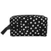 FKGKDF White Dot Pattern Print Travel Toiletry Organizer Bag, Large Capacity Storage For Cosmetics, Toiletries view 1