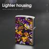 Pansy Perfection Classic Lighter Case, Novelty Creativity Lighter Housing Vintage Cool Lighter Cover for Men Dad Husband Gift Collect view 4