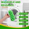 12Pcs Reusable Microfiber Mop Pads Compatible with Sweeper Mops,Dry Sweeping Cloths & Wet Mopping Pads Refills,Washable Mop Pads for Floor Cleaning view 4