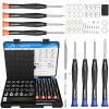 STREBITO Glasses Repair Kit, All-in-One Eyeglass Repair Kit with 16 Sizes of Screws, 12 Pairs of Nose Pads & Tweezer, Precision Screwdriver Set for Glasses, Sunglasses, Watches & Small Electronics view 1