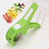 2 in 1 Plastic Vegetable Cutter Vegetable Chopper Veg Bhindi Cutter Multi Cuttervegie Multipurpose Vegitable Cutting Fruit Bhindi cutter (Plastic) view 2