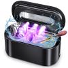 Ultrasonic Jewelry Cleaner, 48KHz Professional Ultrasonic Cleaner for Eyeglasses, Rings, Retainers, Dentures, 30W Jewelry Cleaner Ultrasonic Machine with Dual Cleaning Modes, Digital Timer view 1