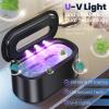 Ultrasonic Jewelry Cleaner, 48KHz Professional Ultrasonic Cleaner for Eyeglasses, Rings, Retainers, Dentures, 30W Jewelry Cleaner Ultrasonic Machine with Dual Cleaning Modes, Digital Timer view 3