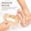 BEBEMOKO 2Pcs Portable Body Massager Tool Lightweight Back Stretching Roller for Muscle Relief for Home Office Gym Travel High Grade Material for Use view 2